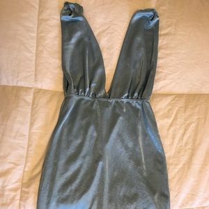 Windsor Satin baby blue dress *brand new